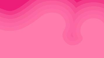 Liquid pattern wave abstract background in pink color vector