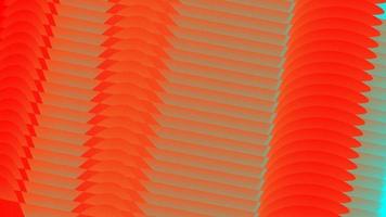 Abstract background of regular diagonal pattern with blue orange color vector