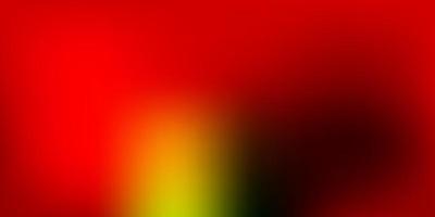 Dark Green, Red vector gradient blur layout.