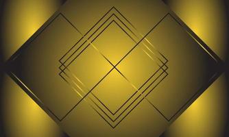 light line abstract background with gold color luxury theme vector