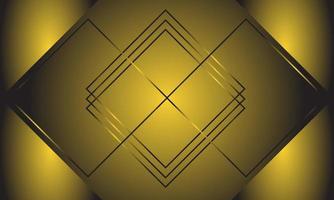 light line abstract background with gold color luxury theme vector