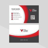 Modern creative business card and name card vector