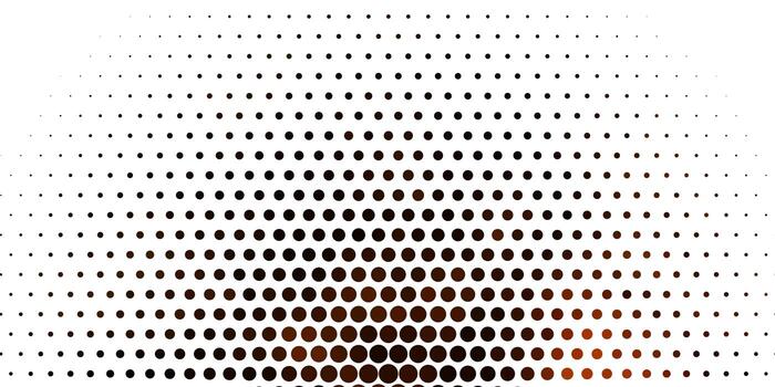 textura vector naranja claro con discos.