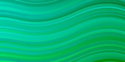 Light Green vector pattern with wry lines.