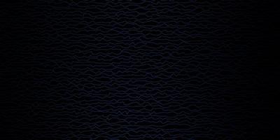 Dark BLUE vector pattern with lines.