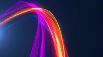 Abstract Glowing Light Rays Strokes Background Loop video