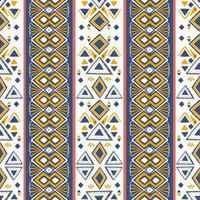 Tribal pattern vector. Seamless ethnic handmade, hand drawn with stripes illustration.