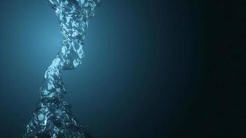 água fluindo padrões textura animação loop 4k