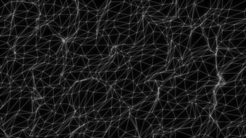 Abstract Low Polygons Background Fractal Loop video