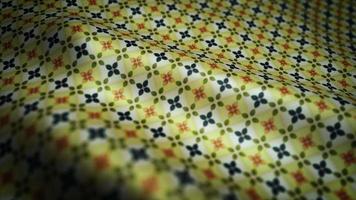 Mosaik Tapete portugiesische Textur winken Hintergrundschleife video