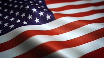 USA Flag Textured Background video