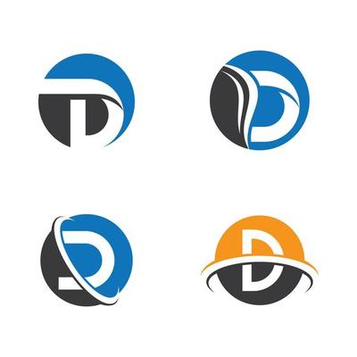 Letter d logo images