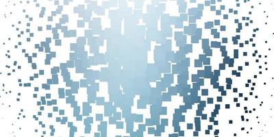 Light BLUE vector background with rectangles.