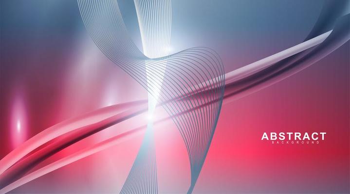 Vector wave design background. Abstract graphic template.