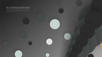 Abstract memphis 3d grey shapes background