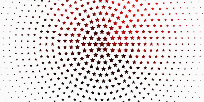 Light Orange vector layout with bright stars.