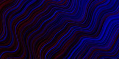 patrón de vector azul oscuro, rojo con líneas.