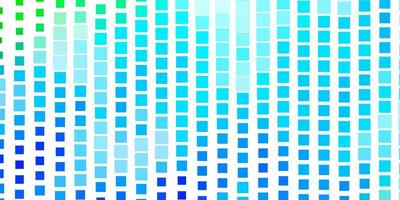 Light Blue, Green vector pattern in square style.