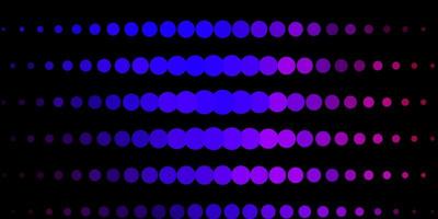 Dark Blue, Red vector layout with circles.