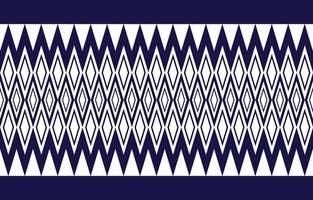 Geometric ethnic pattern vector