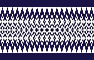 Geometric ethnic pattern vector