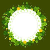 Clover For St. Patrick's Day Event vector