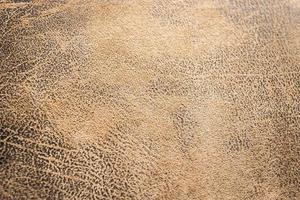 Close-up of brown leather for texture or background photo