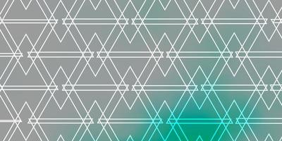 Light Green vector pattern with polygonal style.