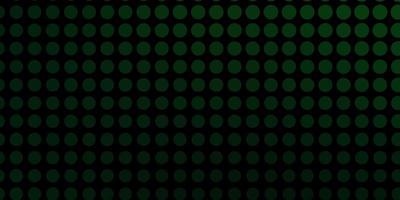 Light Green vector template with circles.