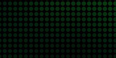 Light Green vector template with circles.