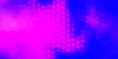 Light Purple, Pink vector texture in rectangular style.