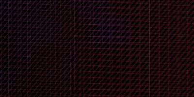 Dark Pink vector background with lines.