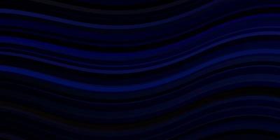 Dark BLUE vector texture with circular arc.