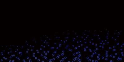 Dark Blue, Red vector background with circles.