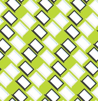 técnicas y dispositivos de patrones sin fisuras vector