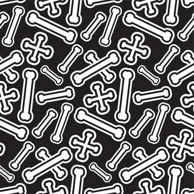 Happy Halloween Seamless Pattern. Scary and horror background