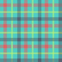 Plaid color seamless vector pattern