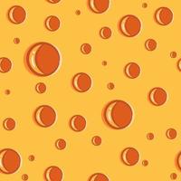 Seamless pattern with cheese texture vector