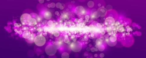 Blurred light sparkle elements. vector