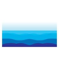 Dynamic wave color background vector