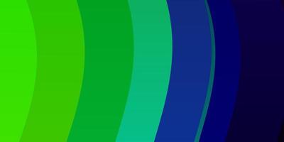 Dark Multicolor vector background with lines.