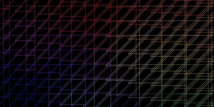 Dark Multicolor vector layout with lines.
