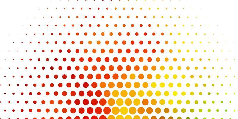 Light Green, Yellow vector template with circles.