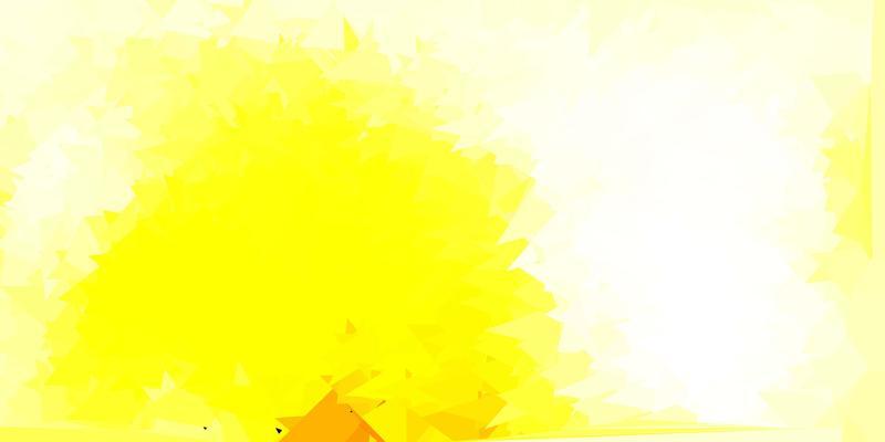 Light red, yellow vector geometric polygonal wallpaper.