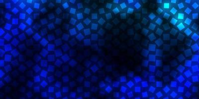 Dark BLUE vector background with rectangles.