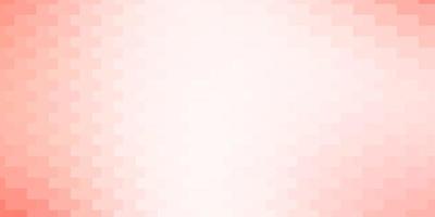 Light Red vector template with rectangles.