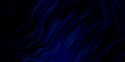 Dark BLUE vector texture with wry lines.