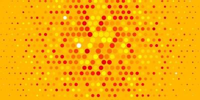 Light Orange vector layout with circle shapes.