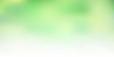 Light green, yellow vector gradient blur template.