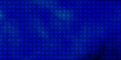Dark BLUE vector background with rectangles.
